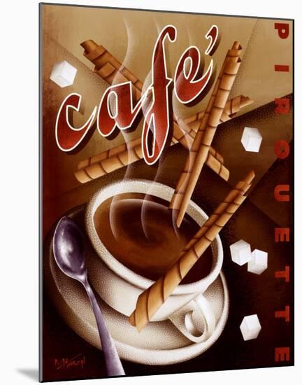 Cafe Pirouette-Michael L^ Kungl-Mounted Art Print