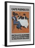 Cafe Plendl-null-Framed Art Print