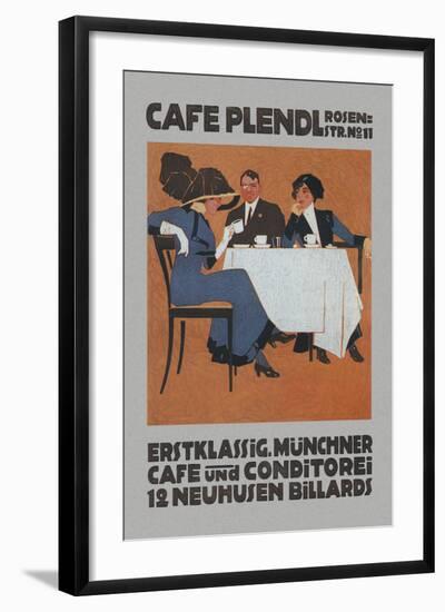 Cafe Plendl-null-Framed Art Print