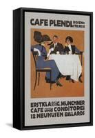 Cafe Plendl-null-Framed Stretched Canvas