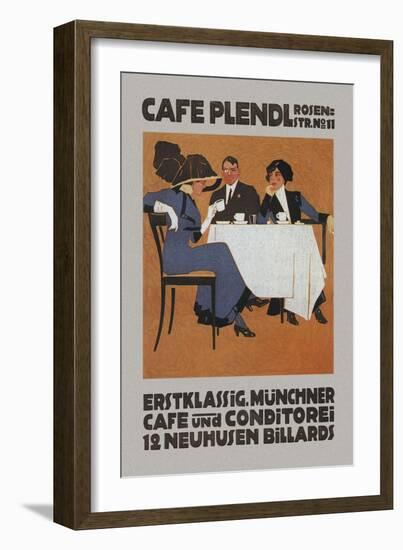 Cafe Plendl-null-Framed Art Print