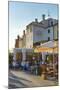 Cafe, Presernovo Nabrezje, Old Town, Piran, Primorska, Slovenian Istria, Slovenia, Europe-Alan Copson-Mounted Photographic Print