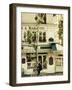 Cafe, Quai De L'Hotel De Ville, Marais District, Paris, France-Jon Arnold-Framed Photographic Print