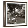 Cafe, Quai De L'Hotel De Ville, Marais District, Paris, France-Jon Arnold-Framed Photographic Print