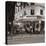 Cafe, Quai De L'Hotel De Ville, Marais District, Paris, France-Jon Arnold-Stretched Canvas