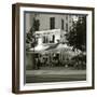 Cafe, Quai De L'Hotel De Ville, Marais District, Paris, France-Jon Arnold-Framed Photographic Print