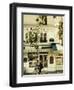 Cafe, Quai De L'Hotel De Ville, Marais District, Paris, France-Jon Arnold-Framed Photographic Print