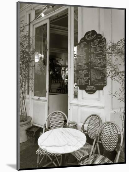 Cafe, Quai De L'Hotel De Ville, Marais District, Paris, France-Jon Arnold-Mounted Photographic Print