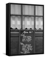 Cafe/Restaurant in the St. Germain Des Pres District, Rive Gauche, Paris, France-Jon Arnold-Framed Stretched Canvas