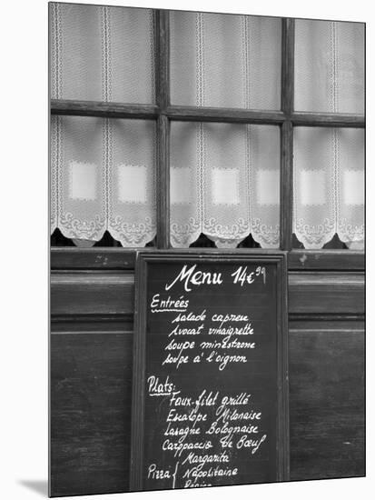 Cafe/Restaurant in the St. Germain Des Pres District, Rive Gauche, Paris, France-Jon Arnold-Mounted Photographic Print