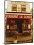 Cafe Restaurant, Montmartre, Paris, France, Europe-David Hughes-Mounted Photographic Print