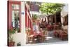 Cafe, Restaurant, Taverna, Plaka, Athens, Greece-Peter Adams-Stretched Canvas