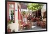 Cafe, Restaurant, Taverna, Plaka, Athens, Greece-Peter Adams-Framed Premium Photographic Print