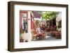 Cafe, Restaurant, Taverna, Plaka, Athens, Greece-Peter Adams-Framed Premium Photographic Print