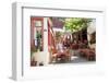 Cafe, Restaurant, Taverna, Plaka, Athens, Greece-Peter Adams-Framed Premium Photographic Print