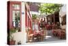 Cafe, Restaurant, Taverna, Plaka, Athens, Greece-Peter Adams-Stretched Canvas