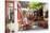 Cafe, Restaurant, Taverna, Plaka, Athens, Greece-Peter Adams-Stretched Canvas