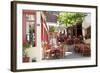 Cafe, Restaurant, Taverna, Plaka, Athens, Greece-Peter Adams-Framed Photographic Print