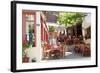 Cafe, Restaurant, Taverna, Plaka, Athens, Greece-Peter Adams-Framed Photographic Print