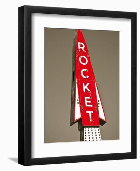 Cafe Rock III-Sonja Quintero-Framed Premium Photographic Print