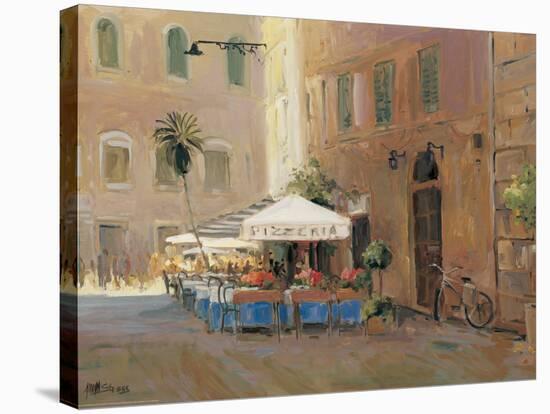 Café Roma-Allayn Stevens-Stretched Canvas