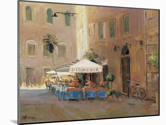 Café Roma-Allayn Stevens-Mounted Art Print