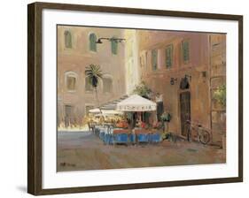 Café Roma-Allayn Stevens-Framed Art Print