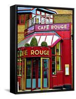 Cafe Rouge Queensway, London-Anna Siena-Framed Stretched Canvas