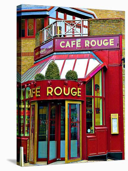 Cafe Rouge Queensway, London-Anna Siena-Stretched Canvas