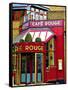 Cafe Rouge Queensway, London-Anna Siena-Framed Stretched Canvas