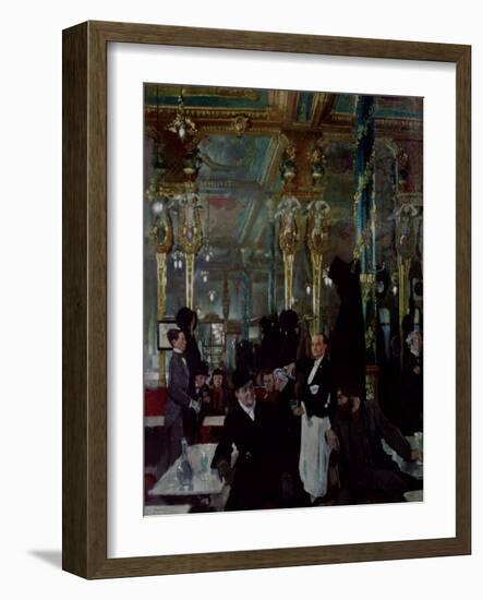 Cafe Royal, London, 1912-Sir William Orpen-Framed Giclee Print
