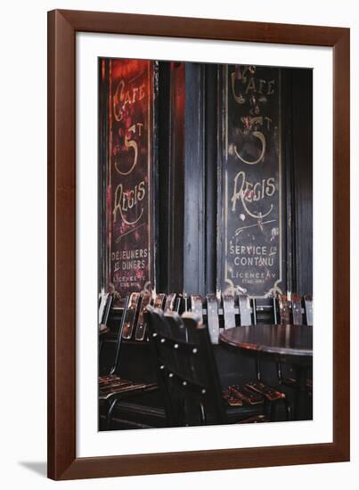 Cafe Saint-Regis-Irene Suchocki-Framed Giclee Print