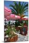 Cafe, Sami, Kefalonia, Greece-Peter Thompson-Mounted Photographic Print