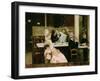 Cafe Scene in Paris, 1877-Henri Gervex-Framed Giclee Print