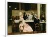 Cafe Scene in Paris, 1877-Henri Gervex-Framed Giclee Print