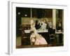 Cafe Scene in Paris, 1877-Henri Gervex-Framed Giclee Print