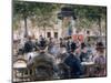 Cafe Scene in Paris, 1884-Louis Anet Sabatier-Mounted Giclee Print