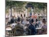 Cafe Scene in Paris, 1884-Louis Anet Sabatier-Mounted Giclee Print