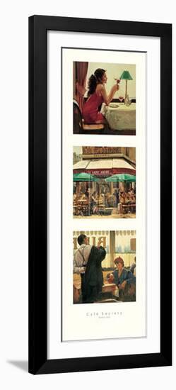 Cafe Society I-Raymond Leech-Framed Art Print