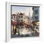 Café Stroll-Brent Heighton-Framed Art Print