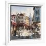 Café Stroll-Brent Heighton-Framed Art Print