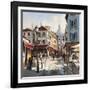 Café Stroll-Brent Heighton-Framed Art Print