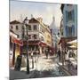 Café Stroll-Brent Heighton-Mounted Art Print