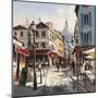 Café Stroll-Brent Heighton-Mounted Art Print