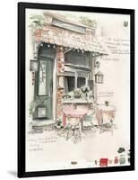 Cafe Study II-null-Framed Art Print