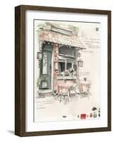 Cafe Study II-null-Framed Art Print