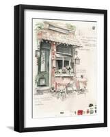 Cafe Study II-null-Framed Art Print