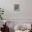 Cafe Table and Chairs on Oberer Rhineweg, Basel, Switzerland-Walter Bibikow-Framed Photographic Print displayed on a wall