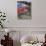 Cafe Table and Chairs on Oberer Rhineweg, Basel, Switzerland-Walter Bibikow-Photographic Print displayed on a wall