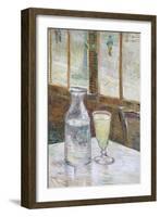 Café Table with Absinth, 1887-Vincent van Gogh-Framed Giclee Print